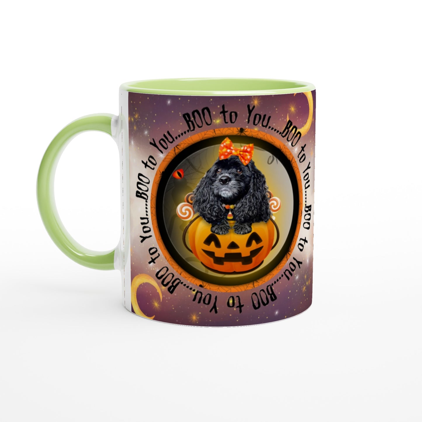Spooktacular 11oz Ceramic Mug with Color Inside