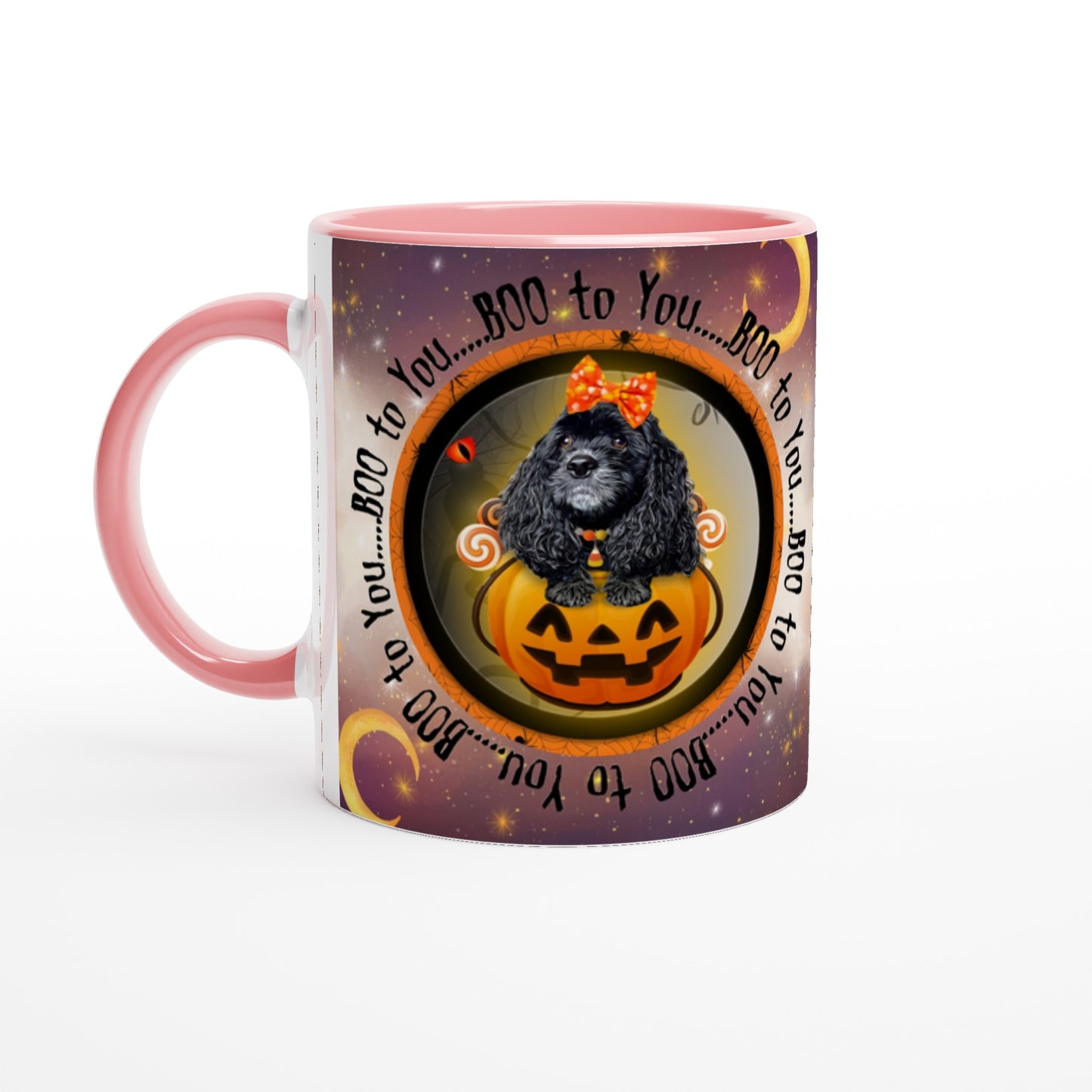 Spooktacular 11oz Ceramic Mug with Color Inside