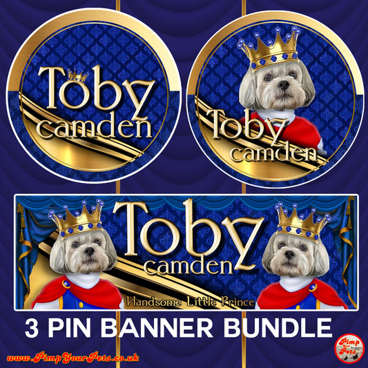 3 Pin Post Banner Custom Design