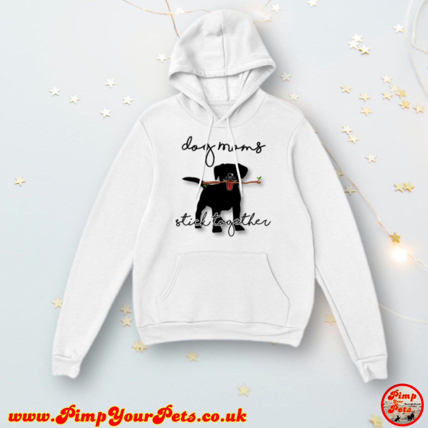 Dog Moms Stick Together Hoodies ( Unisex )