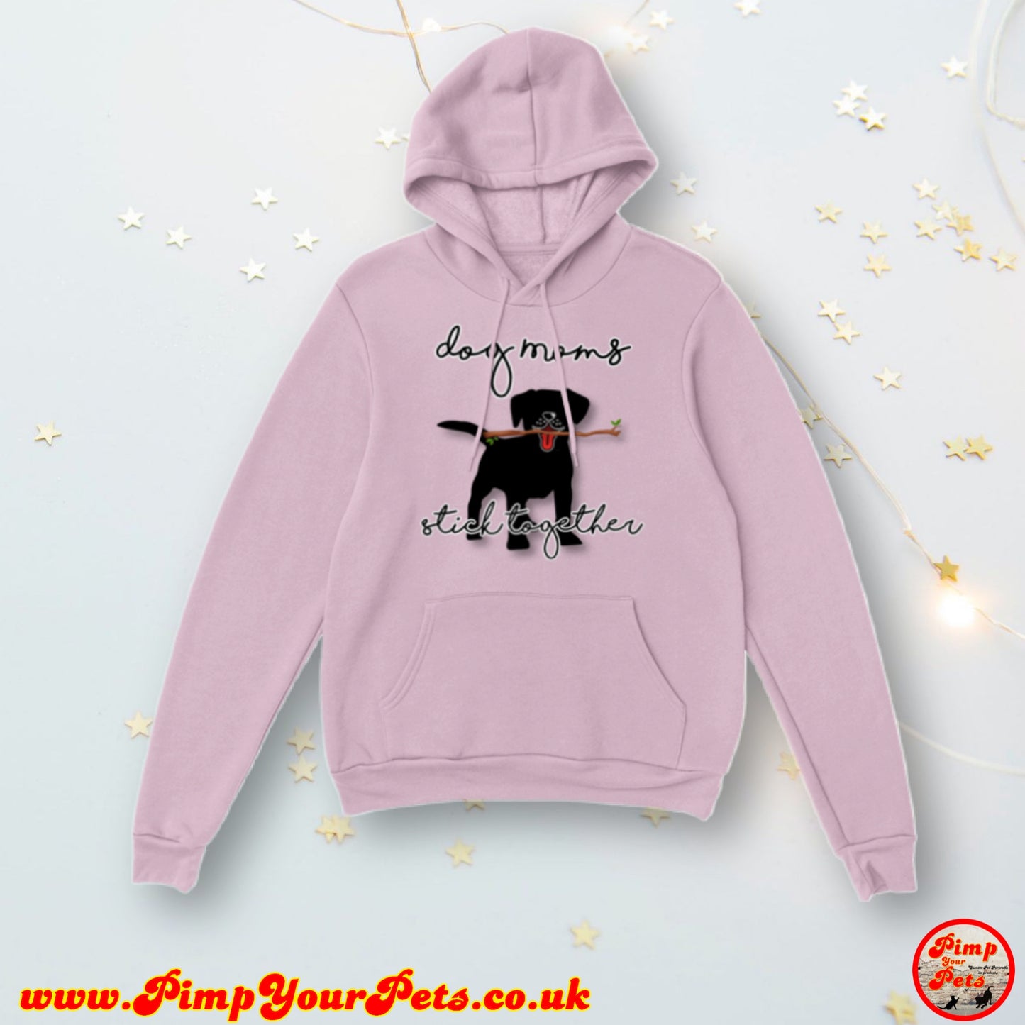 Dog Moms Stick Together Hoodies ( Unisex )