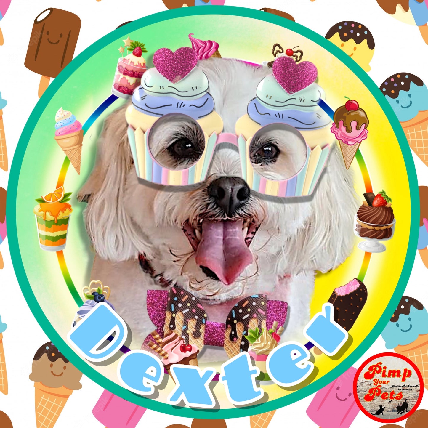 Summer Ice Cream Profile Picture for Instagram