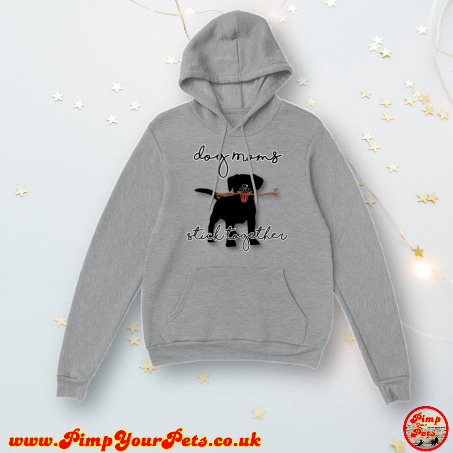 Dog Moms Stick Together Hoodies ( Unisex )