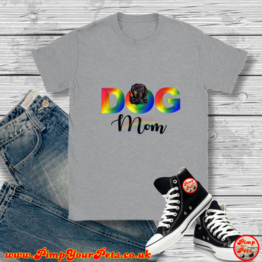 Dog Pawrents Rainbow Edition Unisex Fit Crewneck T-shirt