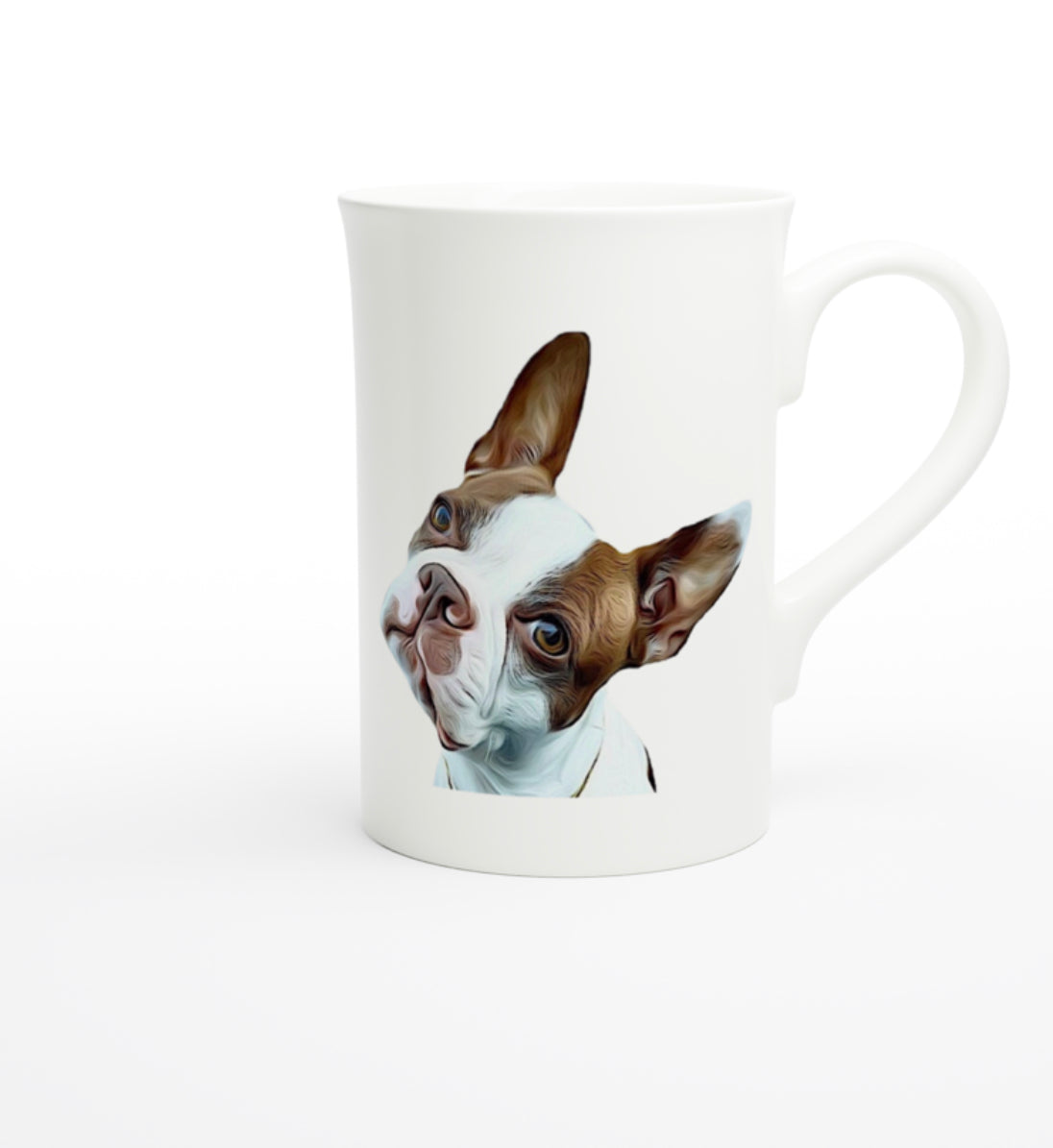 Porcelain Slim Mugs Custom Contemporary Design