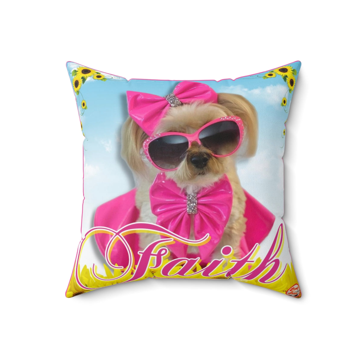 Custom Design  Square Pillow