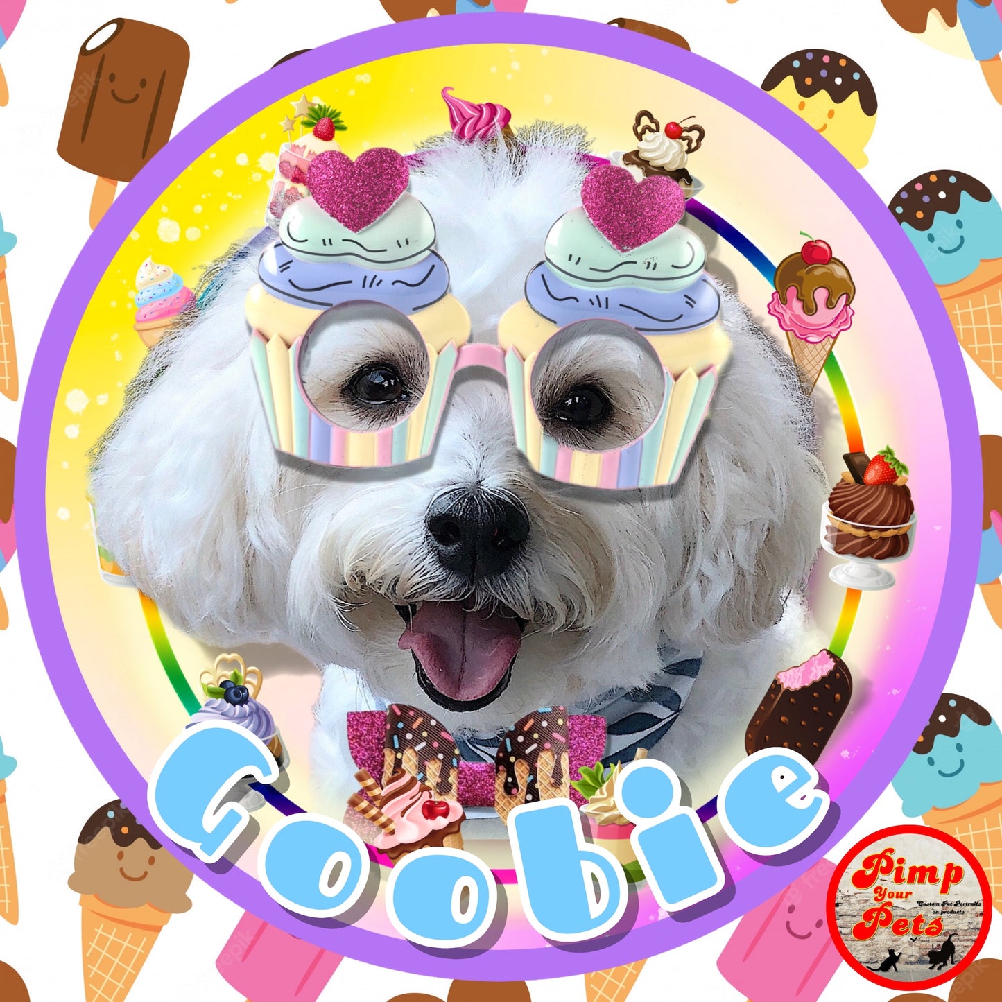 Summer Ice Cream Profile Picture for Instagram