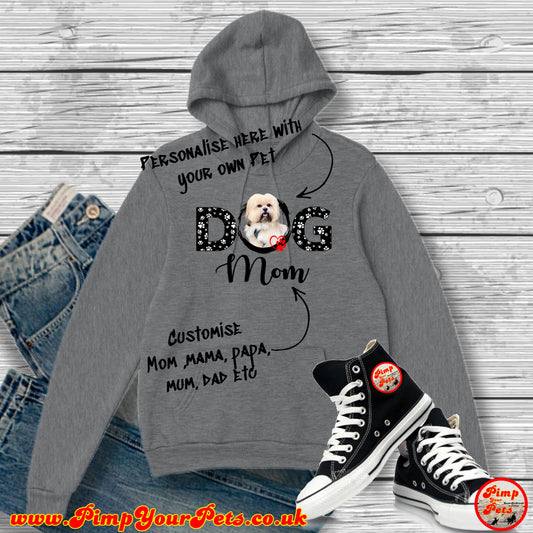 Dog Pawrents Design Unisex Hoodie