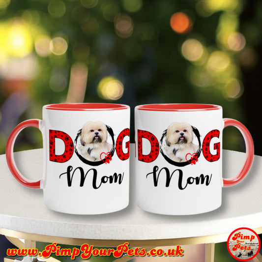 Dog Pawrents Design on Colour Pop Mugs