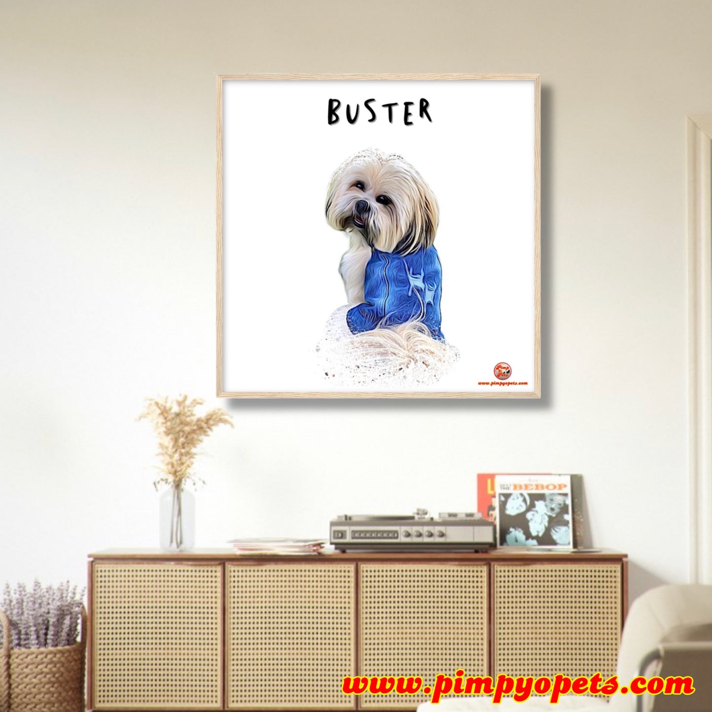 Premium Posters / Premium Frames Contemporary Style Pet Portraits