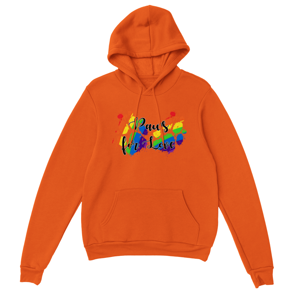 Paws For Love Unisex Pullover Hoodie
